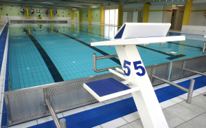 Sport- und Bildungszentrum Malente Schwimmhalle Startblock